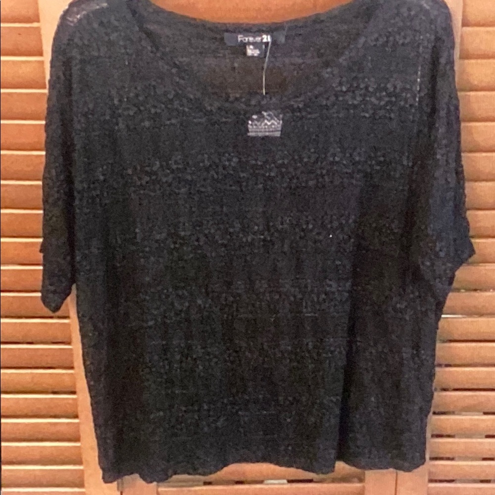 Forever 21 Black Women's Top